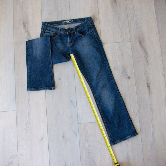 JW est. 72 Jeans Slim Bootcut Size 10 - Picture 6 of 16